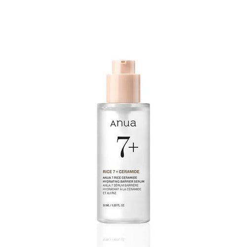 Anua 7+ Rice Ceramide Hydrating Daily Face Serum for All Skin Types 50ml