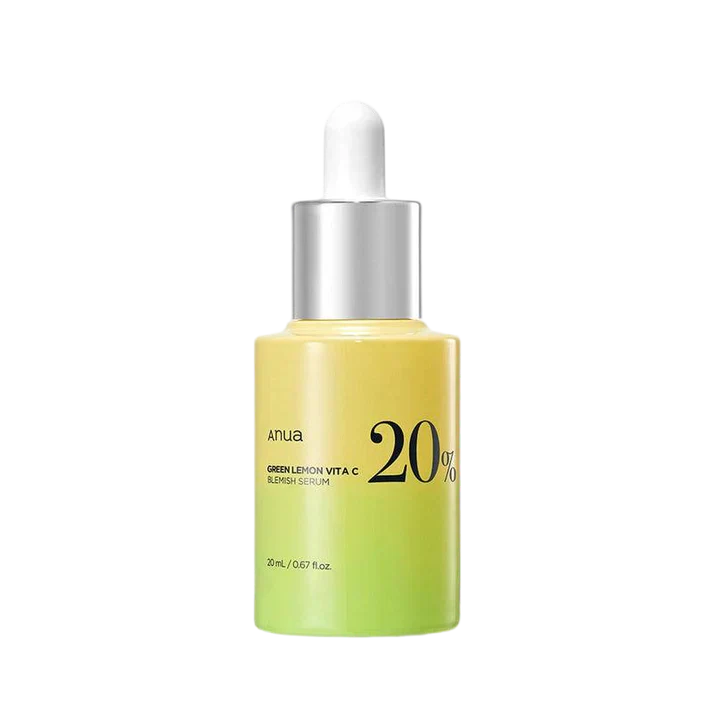 Anua Green Lemon Vita C Blemish Brightening Face Serum for All Skin Types 20ml