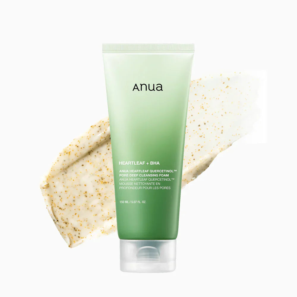 Anua Heartleaf Quercetinol Pore Deep Cleansing Face Wash for All Skin Types 150ml