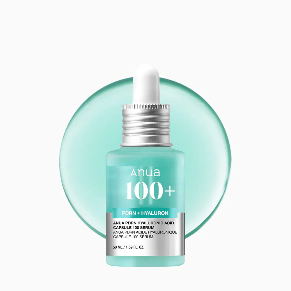 Anua PDRN Hyaluronic Acid Capsule 100 Hydrating Face Serum for All Skin Types 30ml