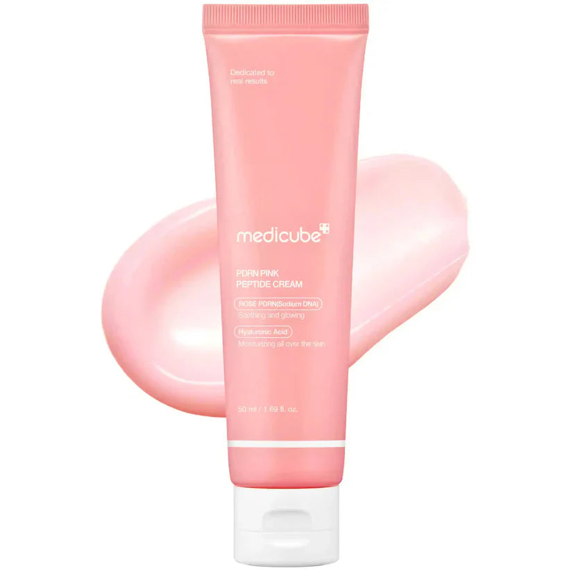 Medicube PDRN Pink Hyaluronic Moisturizing Face Cream for All Skin Types 50ml